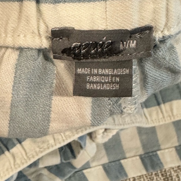 NWOT Aerie Chambray Sun-washed Striped Shorts - Picture 5 of 5